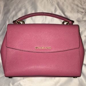 Hot pink Michael Kors purse